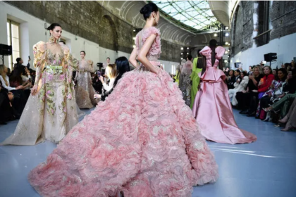 feature of many haute couture dresses