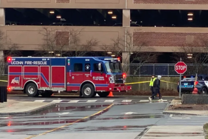 uconn student dies parking garage